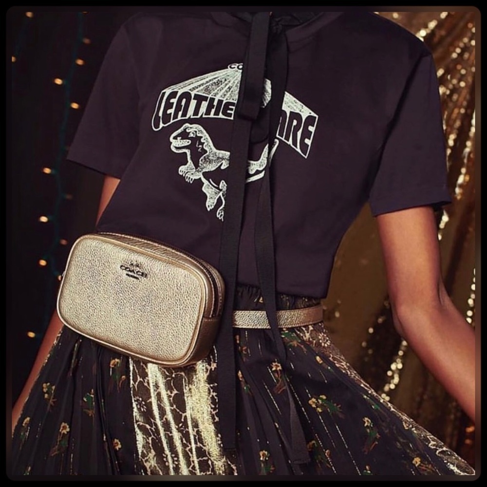 Coach metallic berry belt bag - Picture 2 of 8